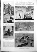 Antique Old Print Troglodytes Sierra Nevada Dramatic Moments Tom Titt 1927 20th