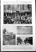 Old Festival Veil Blessed Virgin Tientsin Horse Race Us Tractor 1927 20th