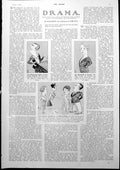 Antique Print Drama Caricatures Tom Titt Princess Yolande Thea Rasche 1927 20th