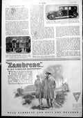 Antique Print Marmon Stright Eight Car Rolls-Royce New Phantom Chassis 1927