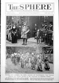 Antique Print Henry Viii At Hatfield Tudor Revels Yound Scots Tourist 1927 20th