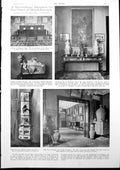 Antique Old Print House Interior Darmstadt Baby Gnu Berlin Zoo Gemsbok 1927