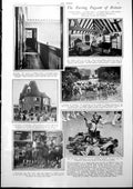 Antique Old Print Haunted House Tudor Room Oast Houses Pacific Sea Craft 1927