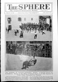 Antique Print Spanish School Bullfighters Plaza Passaje Queen Holiday 1927 20th