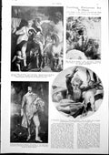 Antique Print Testing Pictures X-Rays Sir Robert Rich Boats With Eyes 1927 20th