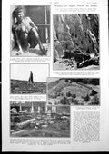 Antique Print Ruins Samaria Prehistoric New Mexico Seance In Progress 1927 20th