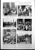 Old Print Japanese Cotton Mill Girls Strike News Thumbnail Portraits 1927 20th