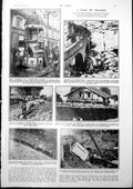Old Vintage Print Railway Disaster Chamonix Sevenoaks Pride Detroit 1927 20th