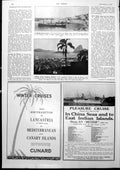 Antique Old Print Grand Harbour Malta Mediterranean Fleet Rio De Janiero 1927