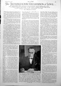 Antique Old Print Mr C Lewis Hind Journalist Mr Aj Cook Miners' Leader 1927