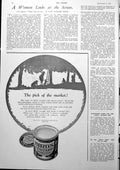Antique Old Print Advertisement Bird'S Custard Powder Pick The Market 1927 20th