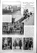 Antique Print Wreck Short-Bristol Plane Crusader Golf Coal Mining Pick 1927