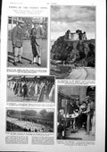 Antique Print Tantallon Castle Restoration News American Legion France 1927