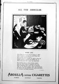 Antique Print Home Life Abdulla Cigarettes Ladies Hats Frocks Dresses 1927 20th