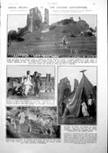 Antique Print Greek Drama Corfe Castle Advertising Convention Olympia 1927 20th