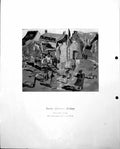 Old Print Sunday Afternoon Brittany F Carr Silk Screen Creativity C1952 0 20th