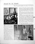 Old Print White Plaster Casts Nude Females Still Life Transparency C1952 0 20th