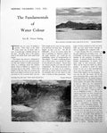 Antique Old Print Skye From Kyle Lochalsh Norman Wilkinson River Spey C1952