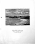 Old Print White Park Bay Northern Ireland Norman Wilkinson Rosyth C1952 0 20th