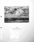Old Vintage Print Harwich Norman Wilkinson Thames Bawlies Dundee C1952 0 20th