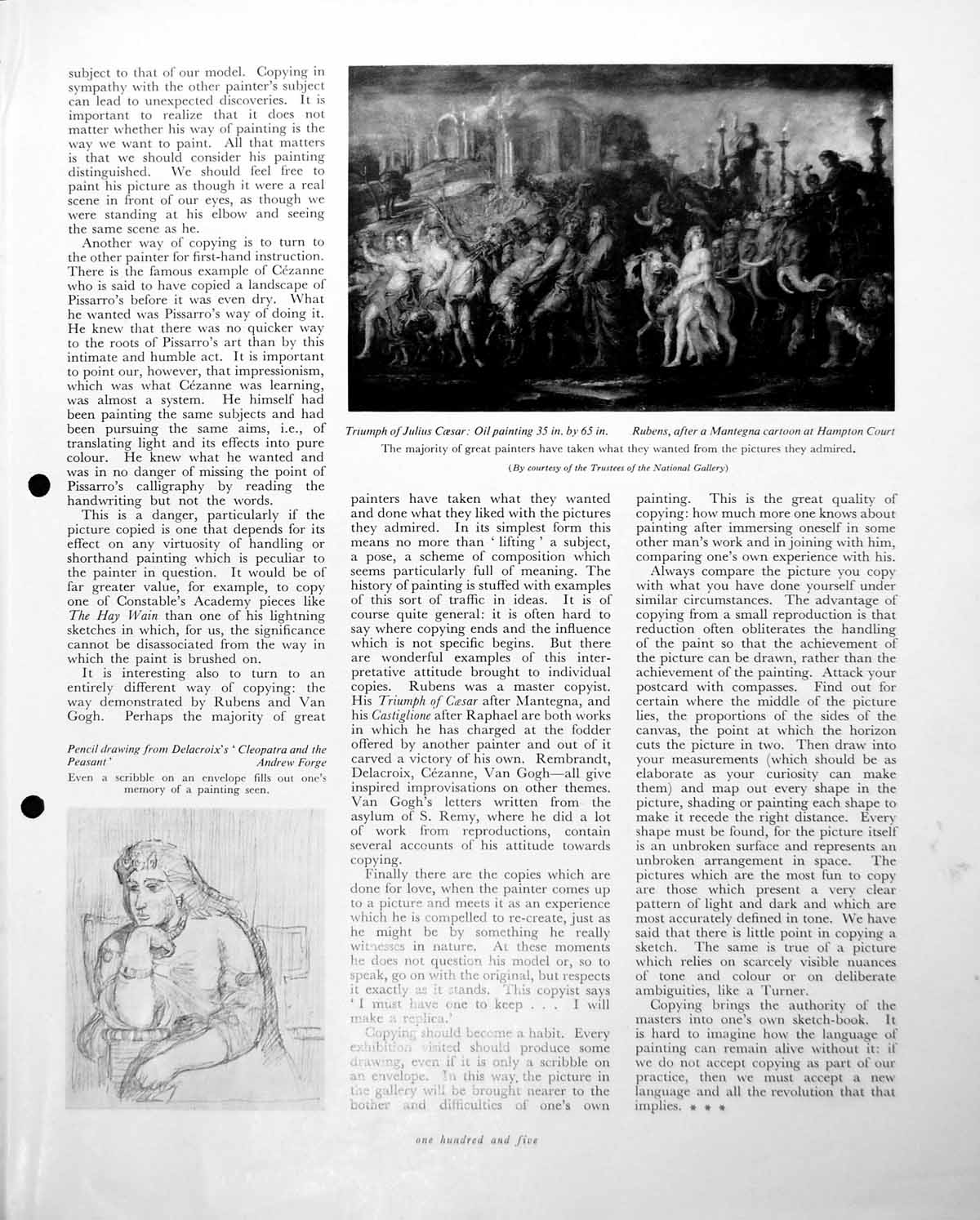Old Triumph Julius Caesar Rubens Eiffel Towers Gardens Hewlett C1952 20th