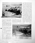 Antique Print The Cornish Coast Publicity Poster Railways Harry Riley C1952