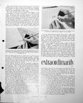 Old Vintage Print How The Commercial Lettering Artist Works Tracing C1952 20th