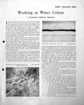 Antique Old Print Mary Hen Bird Snow Shower Hyde Park Corner Summer C1952 20th