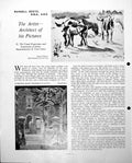 Old Vintage Print Study Horses High Street Ipswich Russell Reeve C 1952 20th