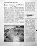 Old Vintage Print Lerryn Near Fowey Cornwall James Proudfoot Mill C1952 20th