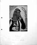 Antique Print Ellen Pollock Artist'S Wife James Proudfoot Arthur St. C1953