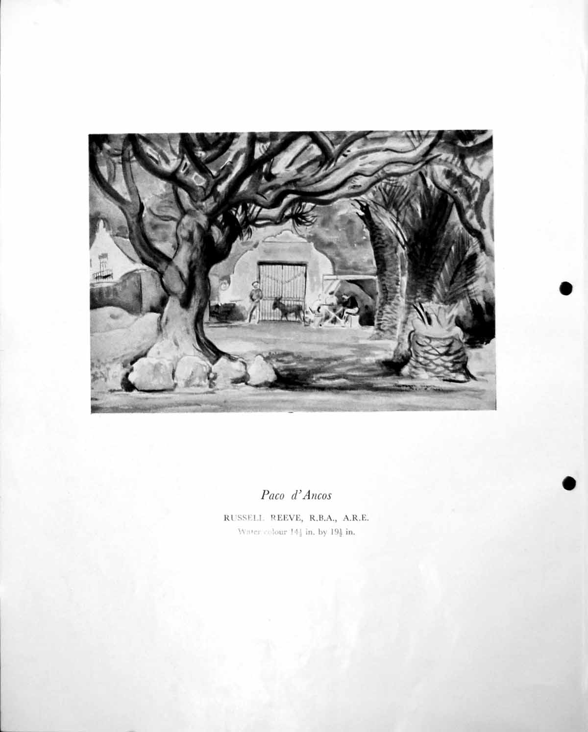 Old Paco D'Ancos Russell Reeve Sketches F Joss Fellah In Hurry C1953 20th