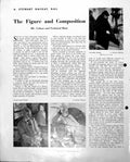 Old Vintage Print November Sunday As Mackay Compositional Studies C1952 20th