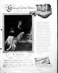 Antique Print The Nightmare Henry Fuseli Lady Draped Over Bed Animals C1952