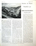 Old Landscape Eric Ravilious Rendering Mines Safe Lewis Gunner 1943 0 20th