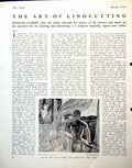 Antique Print Windy Morning Hannah Gabert Peter Arno Man Horse Hotel 1943 0 20th