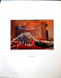Original Old Vintage Print Phenomenon John Tunnard From Watercolour 1944 20th