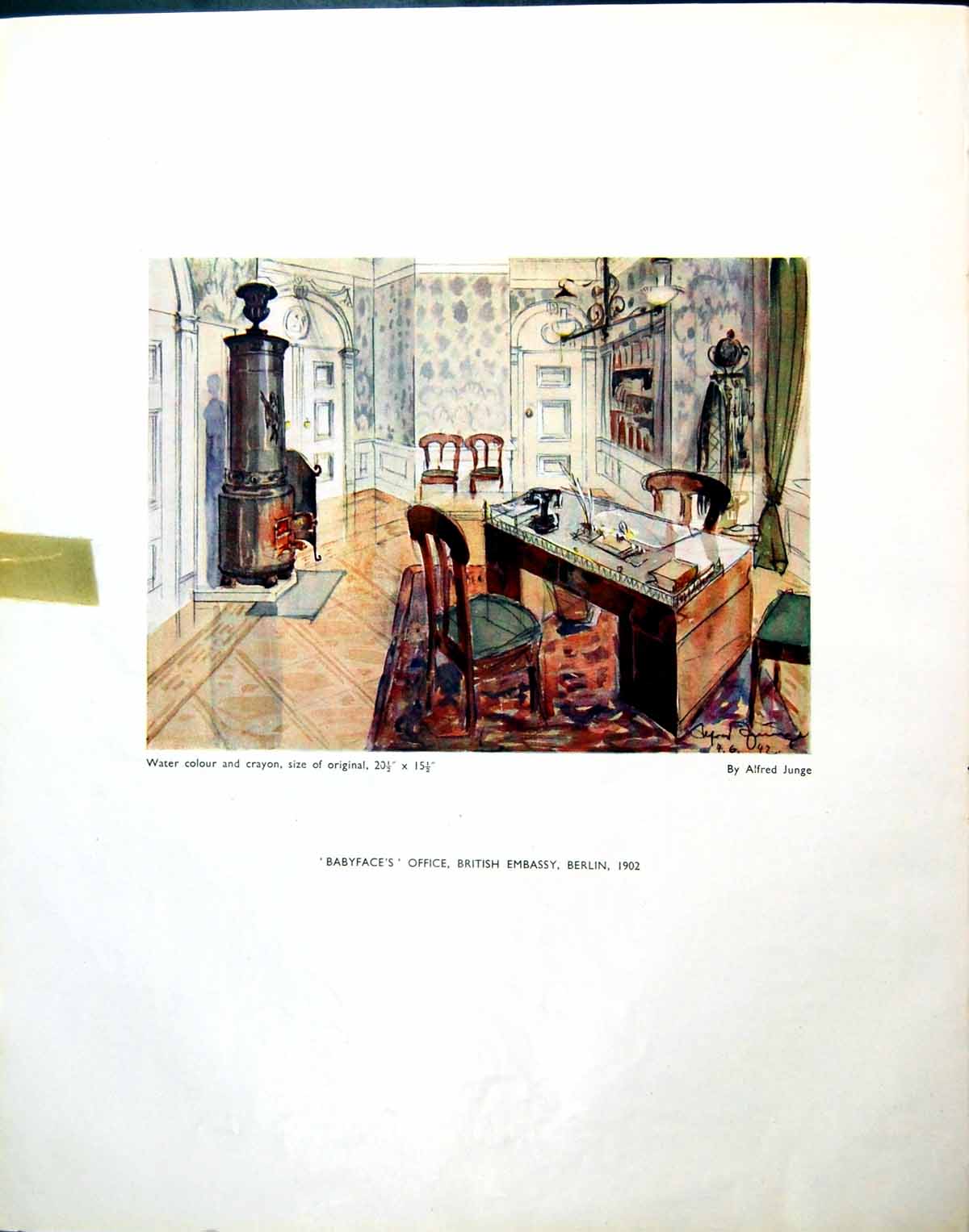 Old Babyfaces Office British Embassy Berlin Junge Col Blimp'S Hall 1944 20th