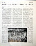 Old Blitzed City G Melhuish In The City Curved Building Fronts 1944 20th