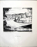 Old Kersey Village Suffolk Jg Garratt Jacobean House Winchmore 1944 20th