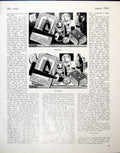 Antique Old Print Wood Engraving Book Illustration Bedfordshire Mansion 1944