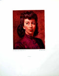 Old Vintage Print Portrait Woman'S Face ArnMason Kramer V Reinganum 1946 0 20th