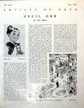 Antique Print Lupino Lane Cecil Orr Tommy Handly Holidayland Prisoner 1946 0