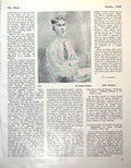 Antique Old Print Paul Study Young Man Black And White Stanley Grayson 1946