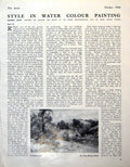Antique Print Surrey Lane Mb Foster Approach Venice Furina Jmw Turner 1946