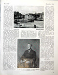 Antique Print Honfleur R Moynihan Earl Sandwich Sketches Comics C Orr 1946