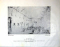 Antique Old Print Puppet Show Franceso Guardi Harbour Refuge F Walker 1946