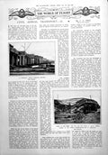 Antique Print Zeebrugge German Submarine Shelters British Bomb Damage 1918 20th