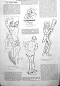 Old Captious Critic Sketches Theatre Doncaster Cup Dore Tailor 1883Victorian