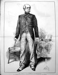 Old Print Mr J Maclean S Frank Bristowe Prompter'S Box Chair Table 1877 19th